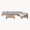 Salotto Da Giardino In Legno Di Acacia Joshua 4 Pz