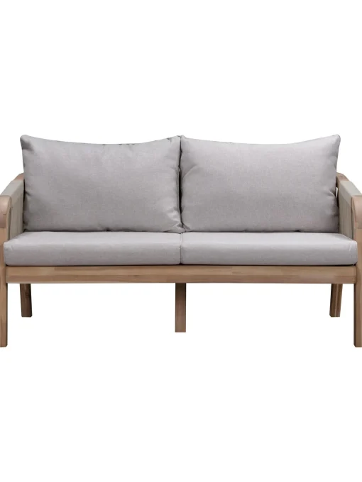 Salotto Da Giardino In Legno Di Acacia Lu 4 Pz