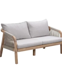 Salotto Da Giardino In Legno Di Acacia Lu 4 Pz