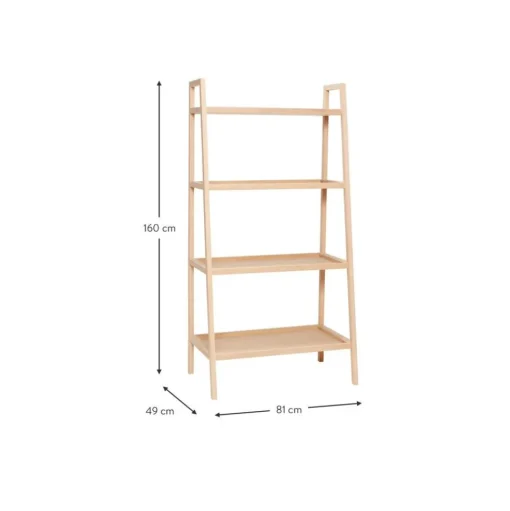 Scaffale A Scala In Legno Di Quercia Accent