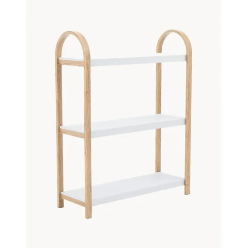 Scaffale In Metallo Con Struttura In Legno Bellwood