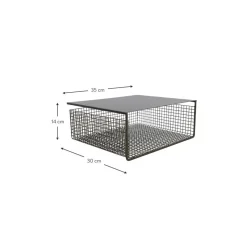 Scaffale Sottopiano In Acciaio Fari 2 Pz