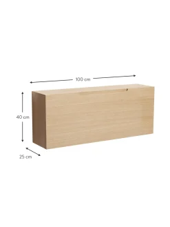 Scarpiera Da Parete In Legno Di Rovere Collect