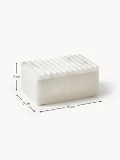 Scatola Portaoggetti Jutta Con Coperchio Scanalato