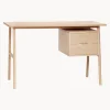 Scrivania In Legno Con Cassetti Architect
