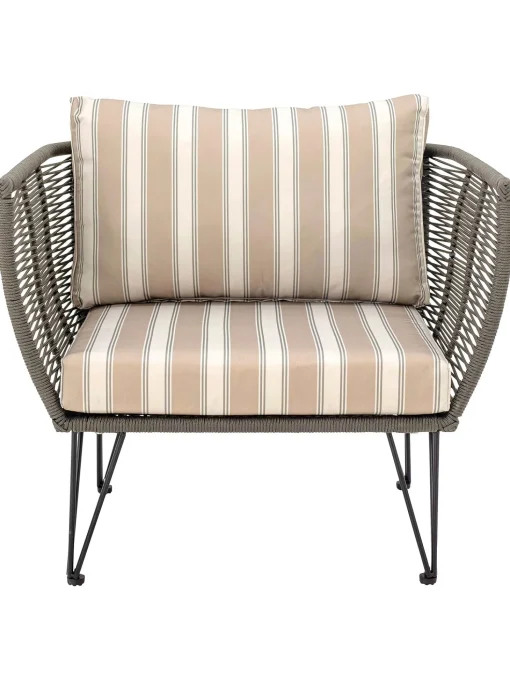 Sedia A Poltrona Intrecciata Da Giardino Mundo