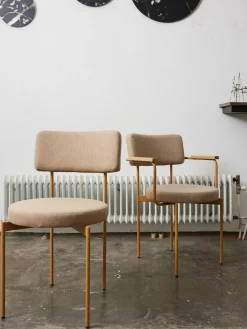 Sedia Con Braccioli Con Struttura In Metallo Sedia