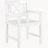 Sedia Con Braccioli Da Giardino In Legno Rosenborg