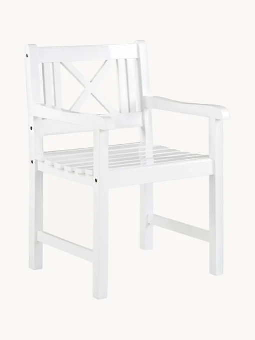 Sedia Con Braccioli Da Giardino In Legno Rosenborg