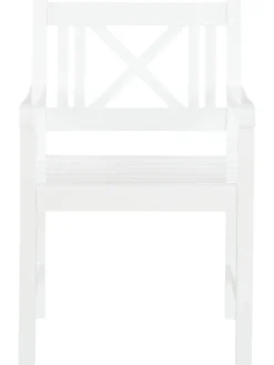 Sedia Con Braccioli Da Giardino In Legno Rosenborg