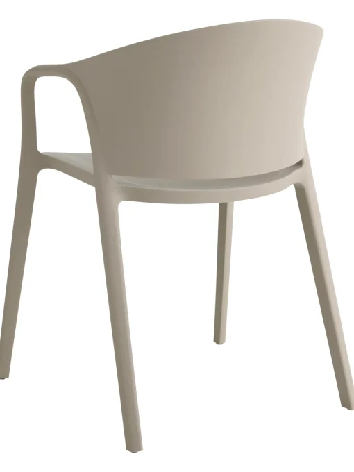 Sedia Con Braccioli In Plastica Monti 2 Pz