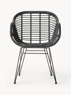 Sedia Con Braccioli In Polirattan Costa 2 Pz