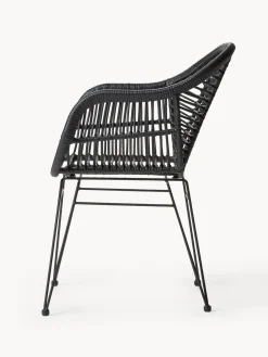Sedia Con Braccioli In Polirattan Costa 2 Pz