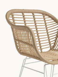 Sedia Con Braccioli In Polirattan Costa 2 Pz