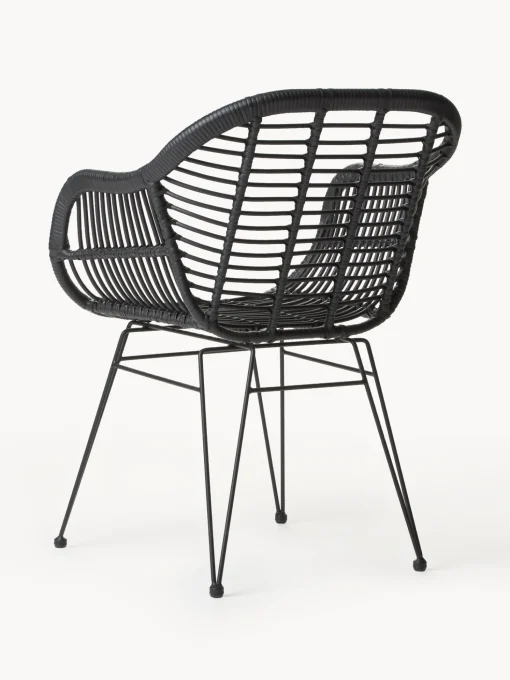 Sedia Con Braccioli In Polirattan Costa 2 Pz