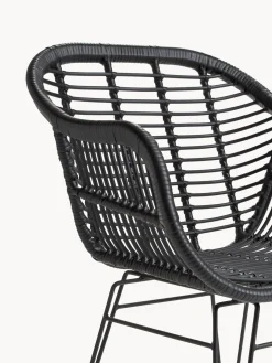 Sedia Con Braccioli In Polirattan Costa 2 Pz