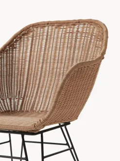 Sedia Con Braccioli In Polirattan Costa 2 Pz