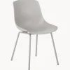 Sedia Con Gambe In Metallo Dave 2 Pz