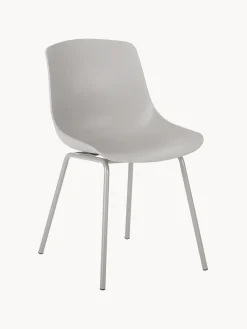 Sedia Con Gambe In Metallo Dave 2 Pz