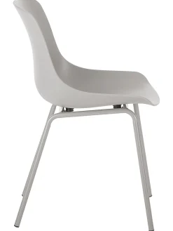 Sedia Con Gambe In Metallo Dave 2 Pz