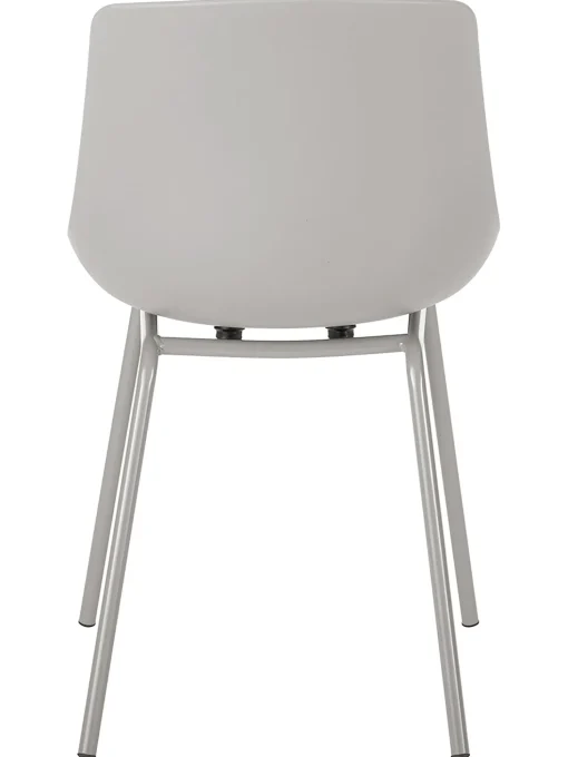 Sedia Con Gambe In Metallo Dave 2 Pz