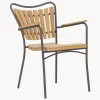 Sedia Da Giardino In Legno Con Braccioli Hard & Ellen