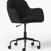 Sedia Da Scrivania In Boucle Lucie