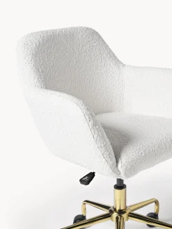 Sedia Da Scrivania In Boucle Lucie
