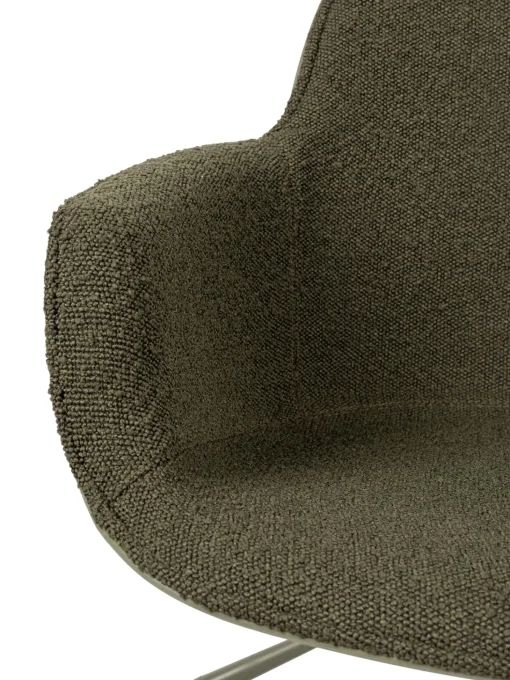 Sedia Da Scrivania In Boucle Albert, Regolabile In Altezza