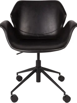 Sedia Da Scrivania In Similpelle Nikki, Regolabile In Altezza