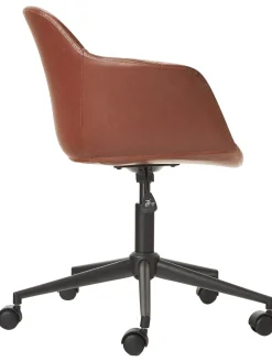 Sedia Da Scrivania In Similpelle Con Seduta Stretta Fiji