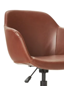 Sedia Da Scrivania In Similpelle Con Seduta Stretta Fiji