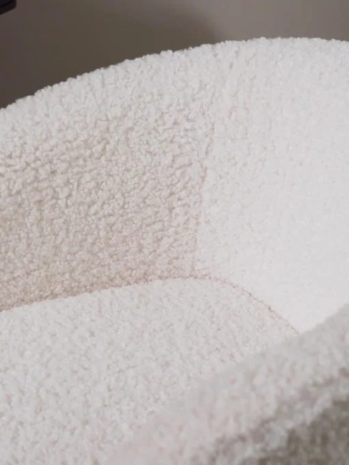 Sedia Da Scrivania In Teddy Emmie, Regolabile In Altezza