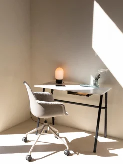Sedia Da Scrivania In Tessuto Boucle Albert, Regolabile In Altezza