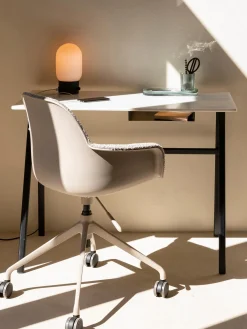 Sedia Da Scrivania In Tessuto Boucle Albert, Regolabile In Altezza