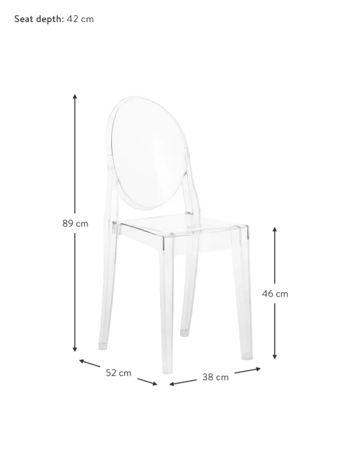 Sedia Di Design Victoria Ghost