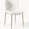 Sedia Imbottita In Boucle Tess