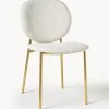Sedia Imbottita In Boucle Ulrica 2 Pz