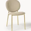 Sedia Imbottita In Boucle Ulrica 2 Pz