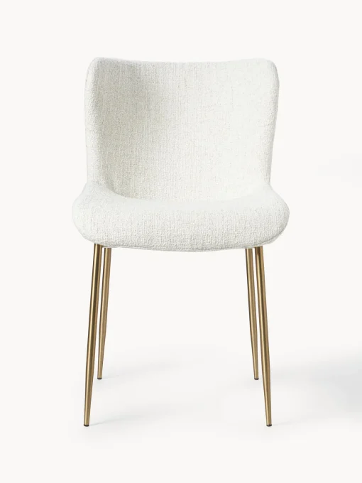 Sedia Imbottita In Boucle Tess