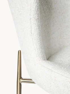 Sedia Imbottita In Boucle Tess