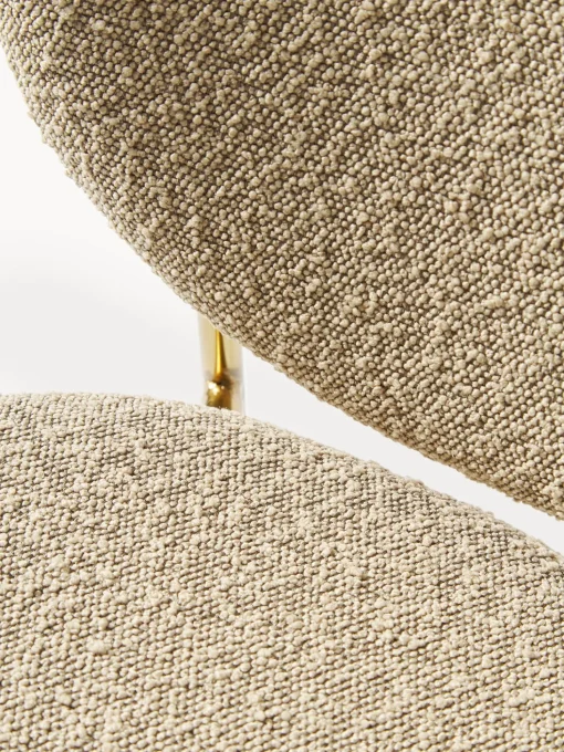 Sedia Imbottita In Boucle Ulrica 2 Pz