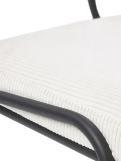 Sedia Imbottita In Velluto A Coste Mats 2 Pz