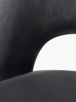 Sedia Imbottita In Velluto Rachel