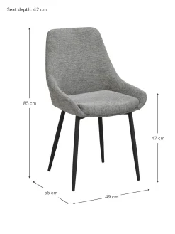 Sedia Imbottita Sierra 2 Pz