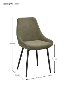 Sedia Imbottita Sierra 2 Pz