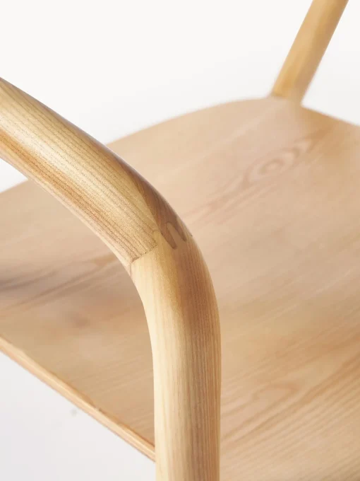 Sedia In Legno Con Braccioli Angelina