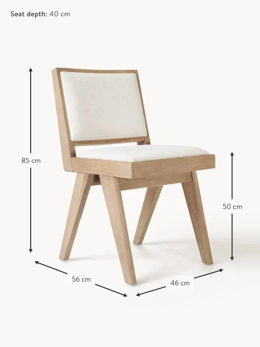 Sedia In Legno Con Imbottitura Sissi