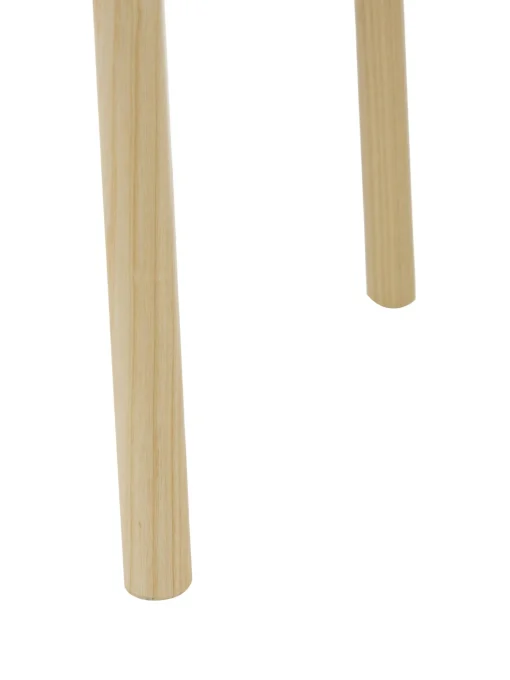 Sedia In Legno Con Seduta In Rattan Danny 2 Pz