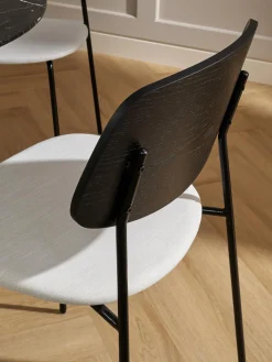 Sedia In Legno Con Seduta Imbottita Nadja 2 Pz